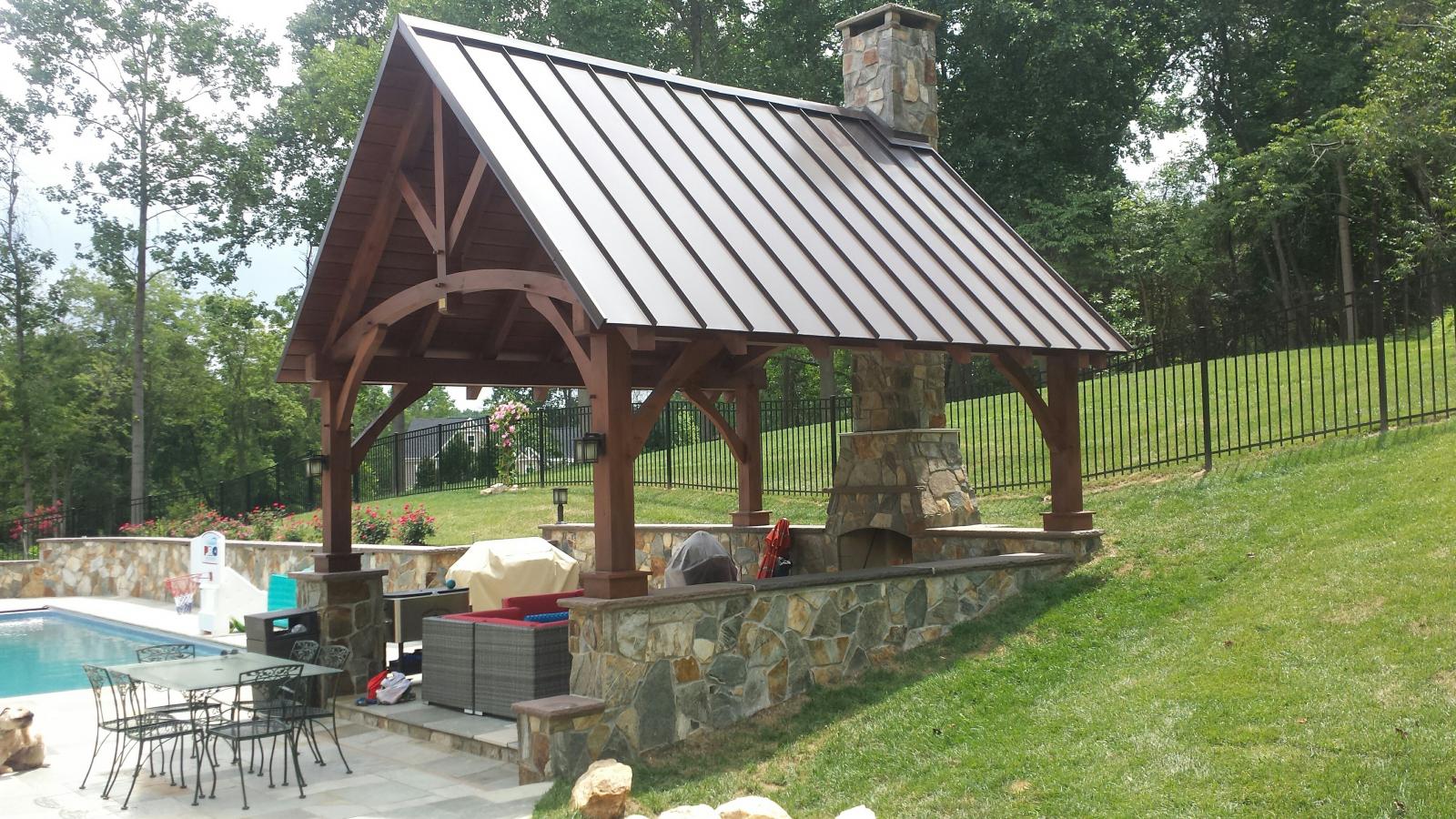 Timber Frame Pavilions Homestead Structures